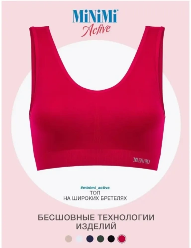 MINIMI майка топ женская мa131 rubino р.S/M